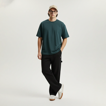 Essential Solid Color Tee: Deep Teal