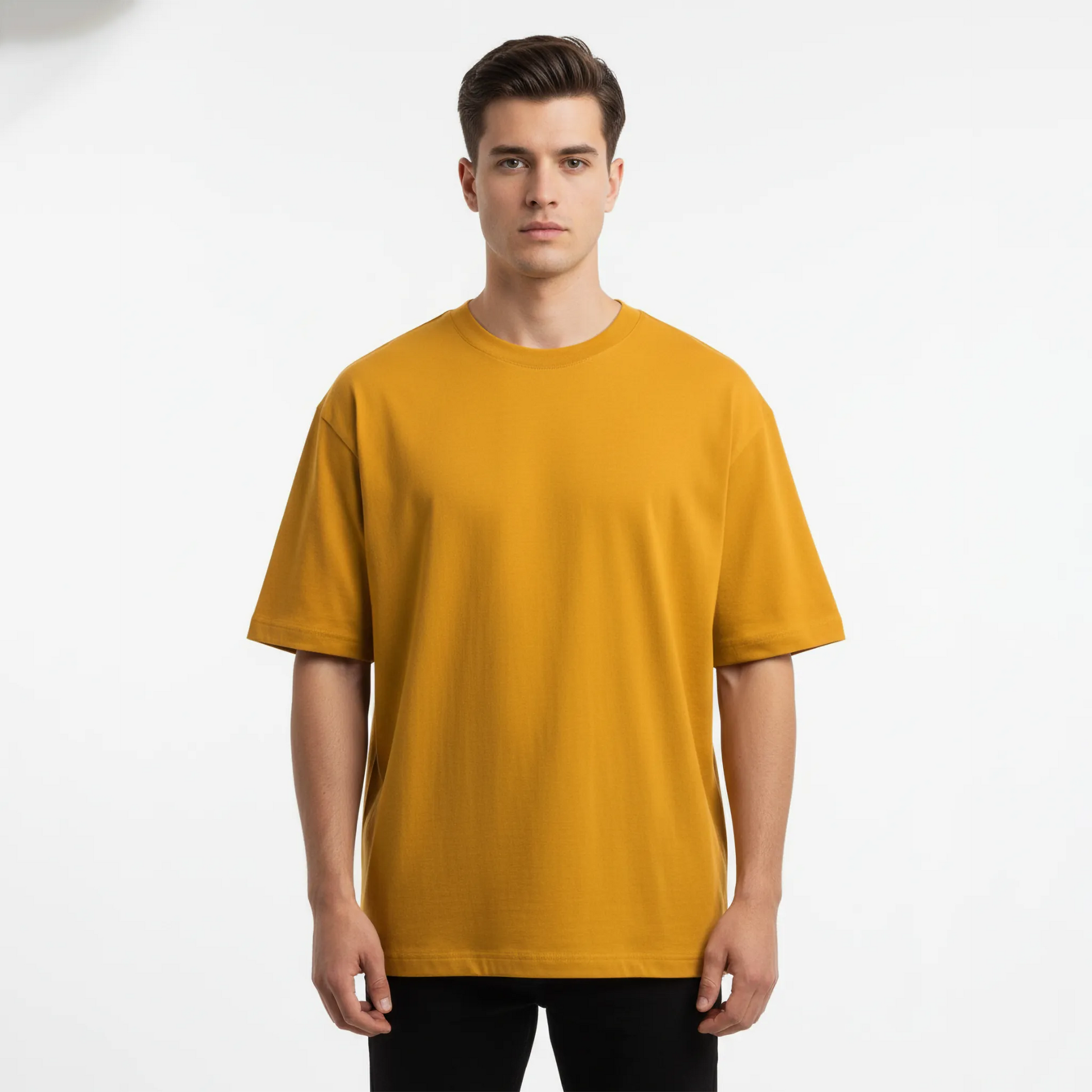 Essential Solid Color Tee: Golden Yellow