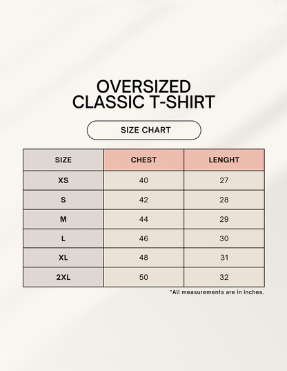 The Power of Stillness Oversized T-Shirt – Zen Collection Menswear