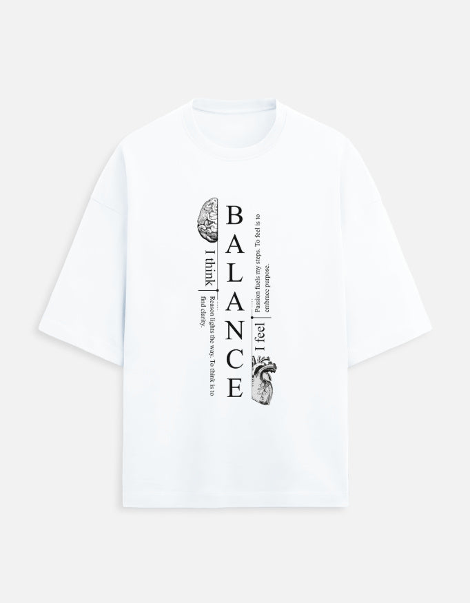 Balance- Terry Oversized T-Shirt Menswear