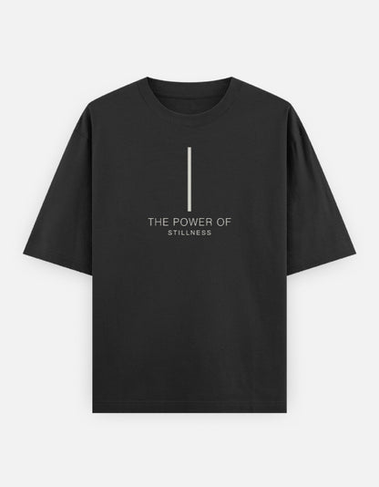 The Power of Stillness Oversized T-Shirt – Zen Collection Menswear