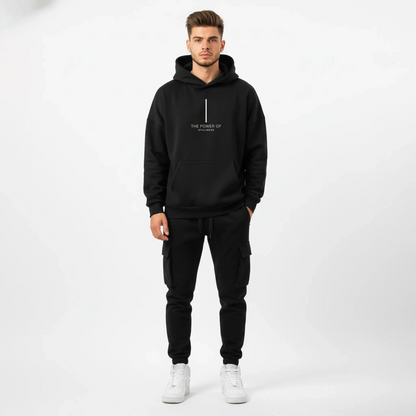 The Power of Stillness Hoodie: Black