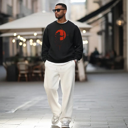 Warrior Archer-Mens Oversized Sweatshirt