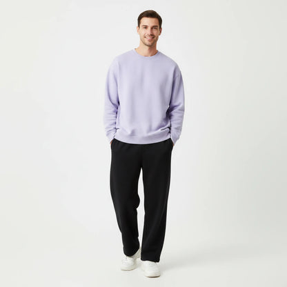 Oversized Core Sweatshirt - Lavender-Mens Oversized Sweatshirt