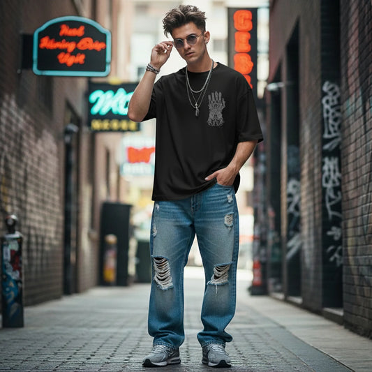 Infinity Drip-Mens Oversized T-shirt