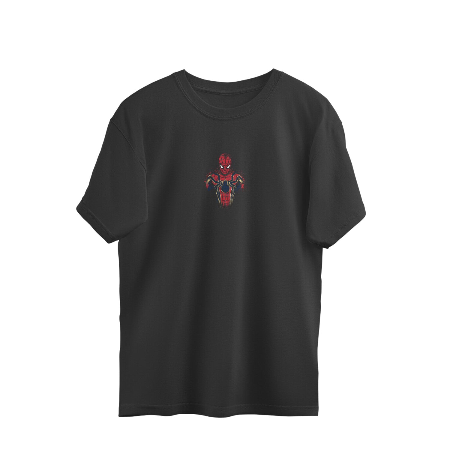 Web Slinger Drip – Abstract Spider Hero Oversized T-Shirt Menswear