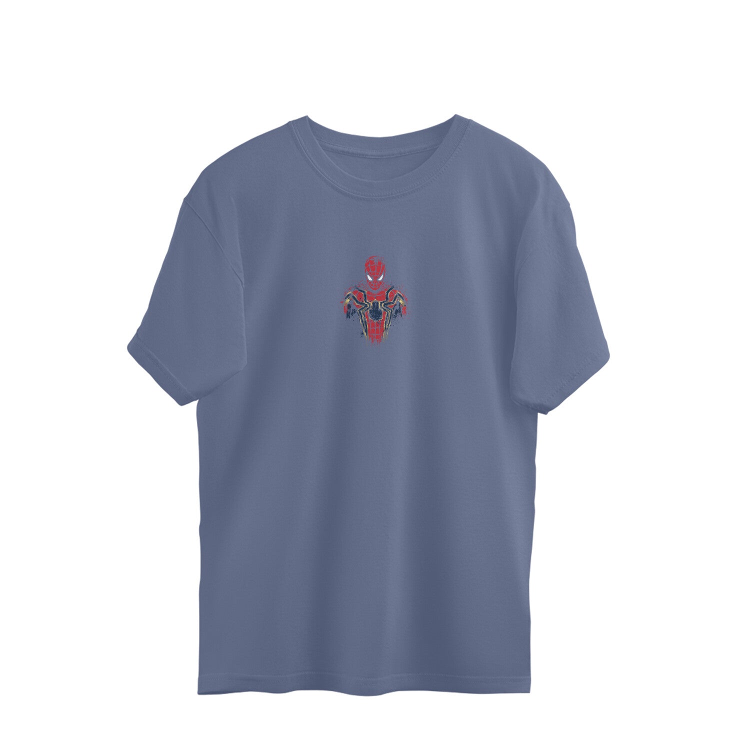 Web Slinger Drip – Abstract Spider Hero Oversized T-Shirt Menswear