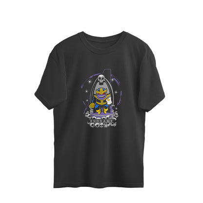 Thanos Supreme – Cute Villain Throne Oversized Graphic T-Shirt Menswear